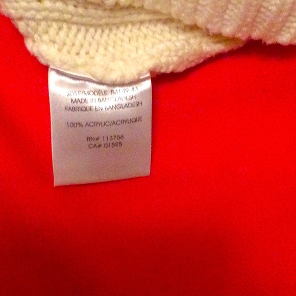 NWOT🌹ISAAC MIZRAHI🌹CABLE KNIT SWEATER VEST - Picture 3 of 4